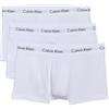Calvin Klein Uomo Pantaloncini Boxer Vita Bassa Confezione da 3 Intimo, Bianco (White), L