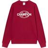 Champion Felpa Uomo Legacy, Rosso, XXL