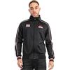 Lonsdale London SKELLBERRY Uomo Felpa tuta nero 100% poliestere
