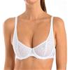 Dim Reggiseno Donna con Ferretto in Pizzo Daily Dentelle x1, Bianco, 3C