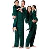Amazon Essentials Set Pigiami Coordinati per la Famiglia, in Flanella, Vestibilità Comoda Uomo, Confezioni Multiple