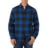 Wrangler Authentics Long Sleeve Heavyweight Fleece Shirt Camicia Button-Down Uomo (Pacco da 1)