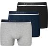 Schiesser Confezione da 3 Boxer da Uomo in Cotone Organico, 95/5, Multicolore 4, XL