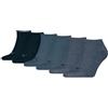 PUMA SNEAKER PLAIN 3P, Calzini, Unisex - Adulto, Denim Blue - New, 39-42