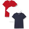 berydale Magliette Donna, 100% Cotone, Collo a V (Confezione da 3 e Confezione da 5)
