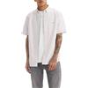 Levi's Maglietta a Maniche Corte da Uomo Authentic Button, Cupertino Stripe Bri, S