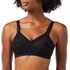 Triumph Donna Doreen X, Non-wired bra, BLACK, 4B