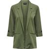 Only Onlmarsa 3/4 Blazer Wvn Noos Giacca Lunga, Calamata. Dettaglio: Melange, L da Donna, Calamato. Dettaglio: Melange., L