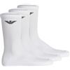 Emporio Armani Calzini casual da uomo in cotone, confezione da 3, colore bianco, taglia unica, Bianco/Bianco/Bianco, Taglia unica