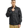 Brandit US Shirt Long Sleeve, Color: black, Size: M