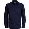 JACK & JONES Jprblacardiff Shirt L/S Ps Noos, Camicia, Navy Blazer, 6XL