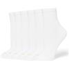 HUE Mini Crew Sock 6 Pair Pack Calzini Donna (Pacco da 6)