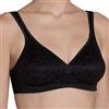 Triumph Donna Elegant Cotton N, Bra, BLACK, 6E