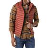 Amazon Essentials Piumino Smanicato Ripiegabile Impermeabile Leggero Uomo, Terra Rossa, S