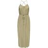 ONLY Onlclaudia Plisse Strap Long Dress Ptm, Oro Antico, S