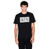Armani Exchange Rectangular Box Armani Exchange Logo T-Shirt Uomo (Pacco da 1)