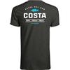 Costa del Mar Topwater Short Sleeve T Shirt, Dark Heather, Medium