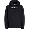 JACK & JONES Men's Jjecorp Logo Sweat Hood Play Noos Pls Hooded Sweatshirt (Pack of 1)