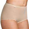 Sloggi Basic+ Maxi 3p, Slip Donna, Beige (Skin), 4