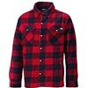 Dickies Uomo, Camicia Portland, ROSSO, XL
