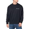 Armani Exchange Felpa da Uomo con Logo Signature Stretch Poly Viscose, Blu Navy, XL