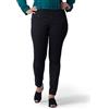 Lee Plus Size Sculpting Slim Fit Skinny Leg Pull on Jean Jeans, Nero, 54 di più Lange da Donna