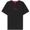 HUGO Laze T-Shirt, Abbigliamento da casa_T_Shirt Uomo, Black1,