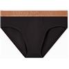 Emporio Armani Slip da Uomo in Morbido Modal Marrone, S, Marrone, S