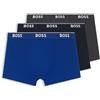 BOSS Boxerbr 3p Power Boxer a Pantaloncino, Open Blue487, XXL Uomo