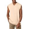 Amazon Essentials Gilet in Lana d'Agnello Uomo, Avena Puntinato, L Tall