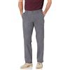 Amazon Essentials Pantaloni Chino Elasticizzati Senza Pince sul Davanti e Antipiega, vestibilità Classica Uomo, Carbone, 56W / 28L