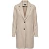 ONLY ONLCARRIE Bonded Coat Otw Noos Giubbotto, Humus/Detail:Melange, M da Donna
