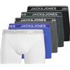 JACK & JONES Jacblack Friday Trunks 5 Pack Onli Pls - Plus Size, Nero, 5X_l
