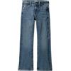 Amazon Essentials Jeans con Fondo a Zampa Elasticizzati Aderenti Bambine e Ragazze, Blu Slavato, 10 Anni Plus