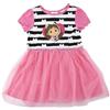 CERDÁ LIFE'S LITTLE MOMENTS Gabby´S Dollhouse - Vestito Singolo in Jersey da Bambina, per Uso Quotidiano, con Motivo Divertente e Facile da Abbinare, Rosa, 6 Anni