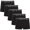 Reebok Boxer Boyes da Uomo | Confezione da 5 Boxer Sportivi da Uomo, Intimo Traspirante ed Elasticizzato in Misto Cotone | Boxer in Confezione Multipla