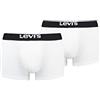 Levi's Trunk, Biancheria intima Uomo, Sostenibile Bianco / Nero, S