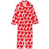 United Colors of Benetton Pig(Giacca+Pant) 3MR70P072 Set di Pigiama, Multicolor, 130 Bambino