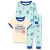Amazon Essentials Marvel Pigiama Aderente, 3 Pezzi Bambini e Ragazzi, Stampa Marvel - Spiderman, 4 anni