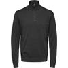 SELECTED HOMME Slhberg - Cardigan Mezza Zip B Noos Maglione Cardigan Uomo