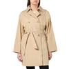 Geox W Soleil N Giacca, Brown Rice, 46 Donna