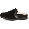 Amazon Essentials Mule Donna, Nero Micro Scamosciato, 43 EU