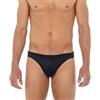HOM WUKX Slip de Bain Micro Sea Life, Slip da Bagno Uomini, Noir, XL