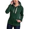 HRM Giacca F Felpa con Cappuccio Donna