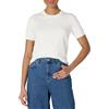Amazon Essentials Pullover a Maniche Corte dalla Vestibilità Regolare Donna, Bianco Guscio D'uovo, XL