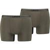 Levi's Boxer, Boxer Uomo, Verde (Khaki 02), XXL