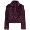 ONLY Onlginny Short Teddy Jacket Otw Giacca, Mauve Wine, x_s Donna