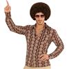 W WIDMANN MILANO Party Fashion - Camicia da Uomo Anni '70