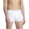 Calida Cotton Code, Boxer Uomo, Bianco (Weiss 001), Small