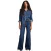 Levi's Ribcage Bells Blacks, On The Town No Crack, 28W x 32L